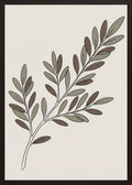 Poster in oak frame