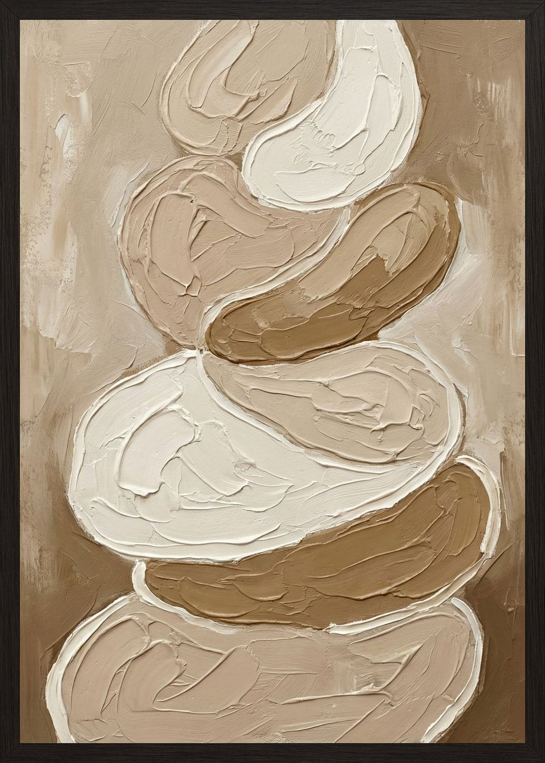 Poster in oak frame