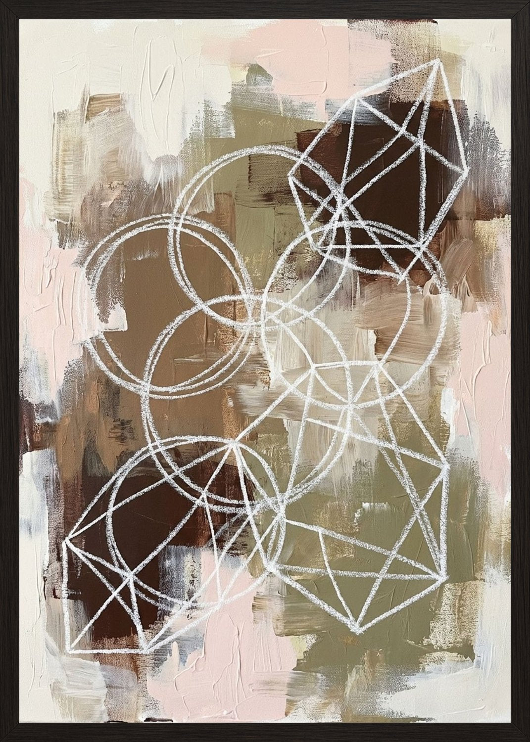 Poster in black frame