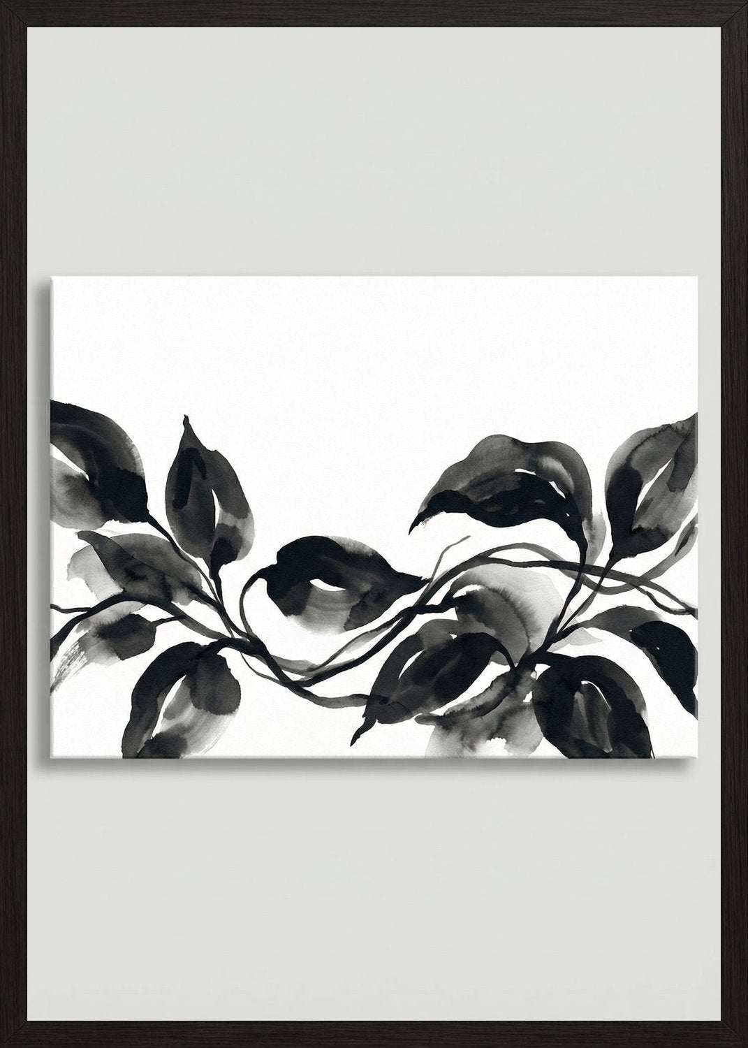 Poster in oak frame