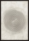 Poster in oak frame