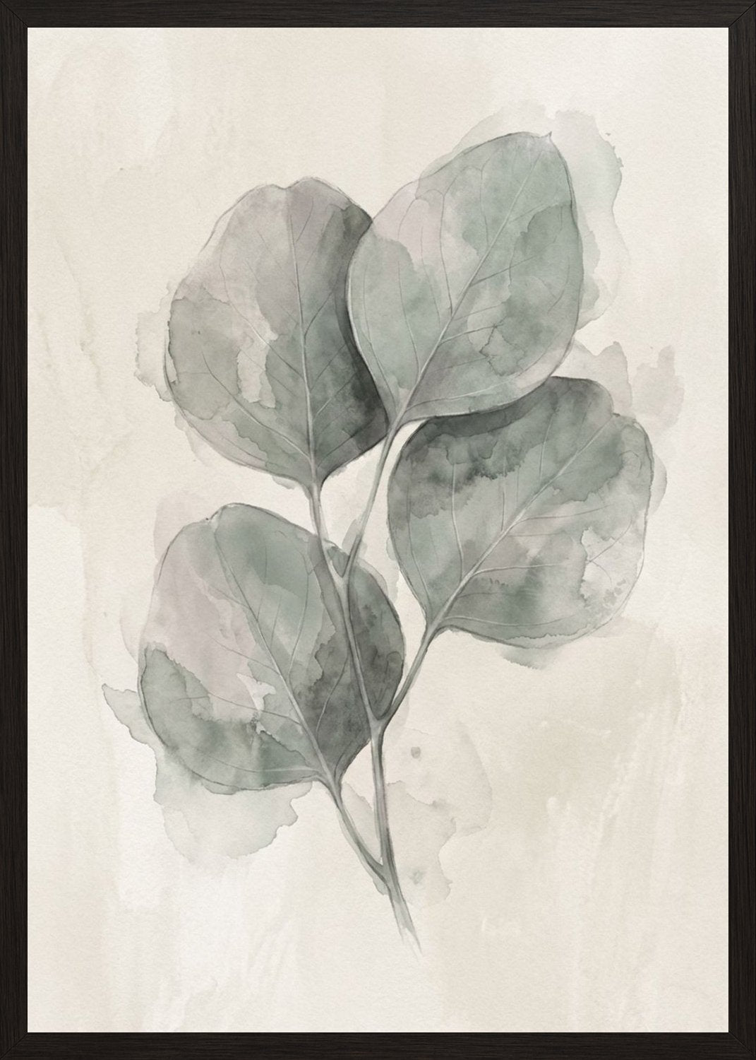 Poster in black frame