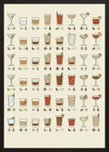 Poster in black frame