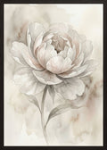 Poster in black frame