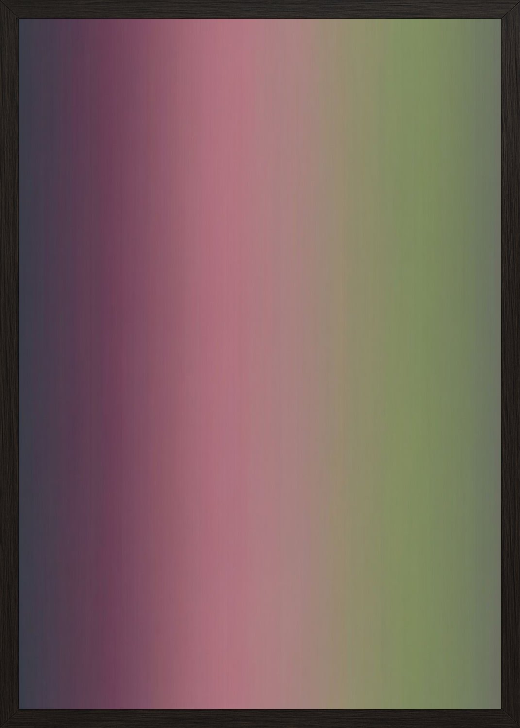 Poster in black frame