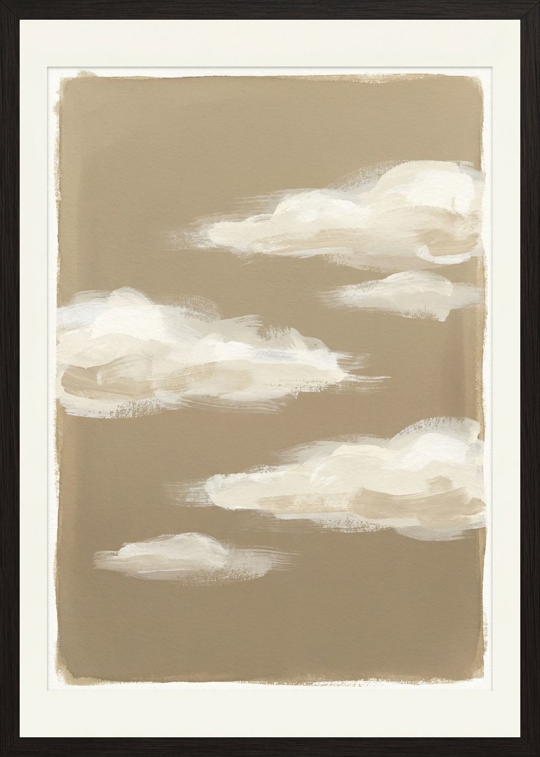 Poster in black frame