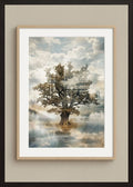 Poster in black frame