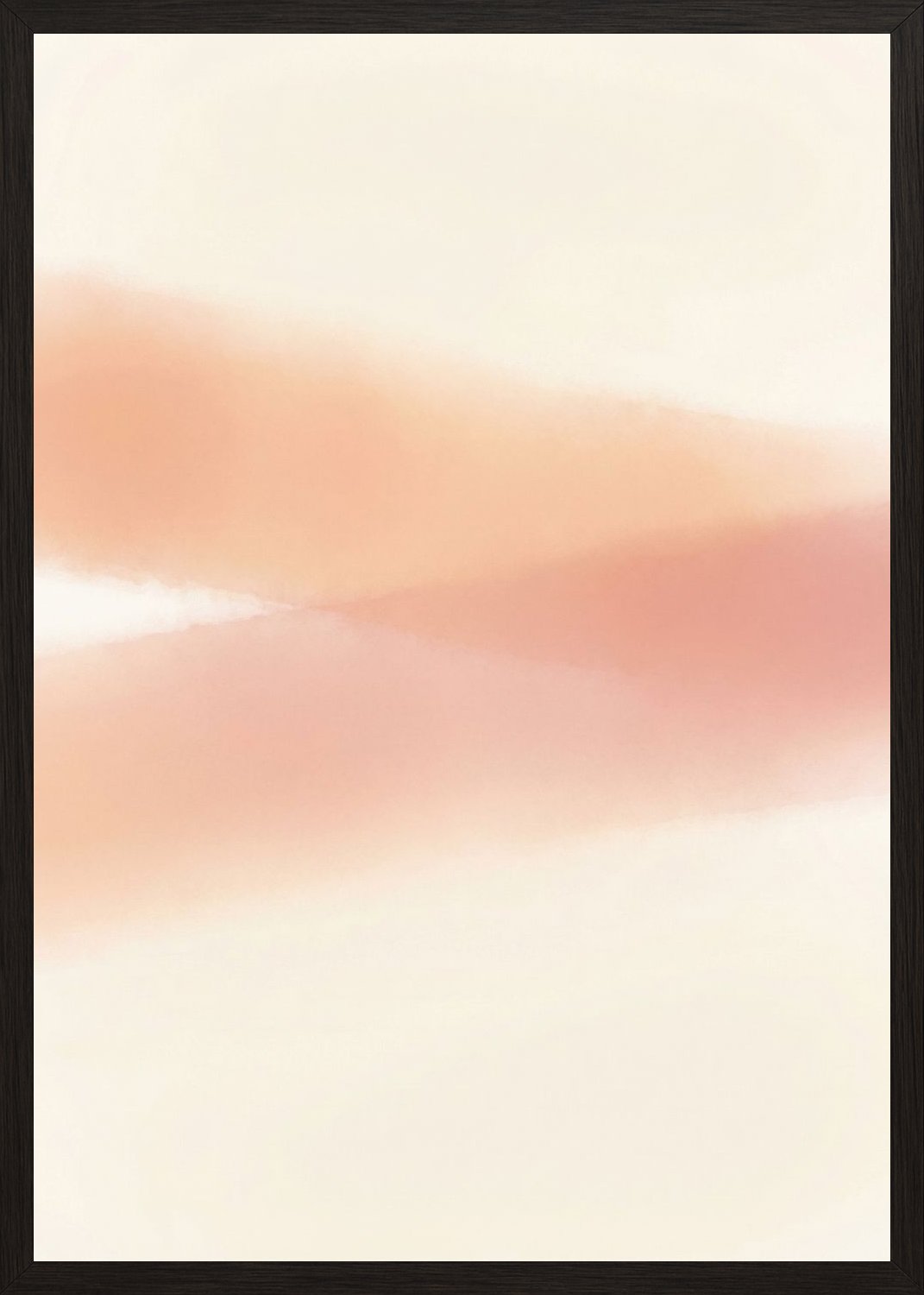 Poster in black frame
