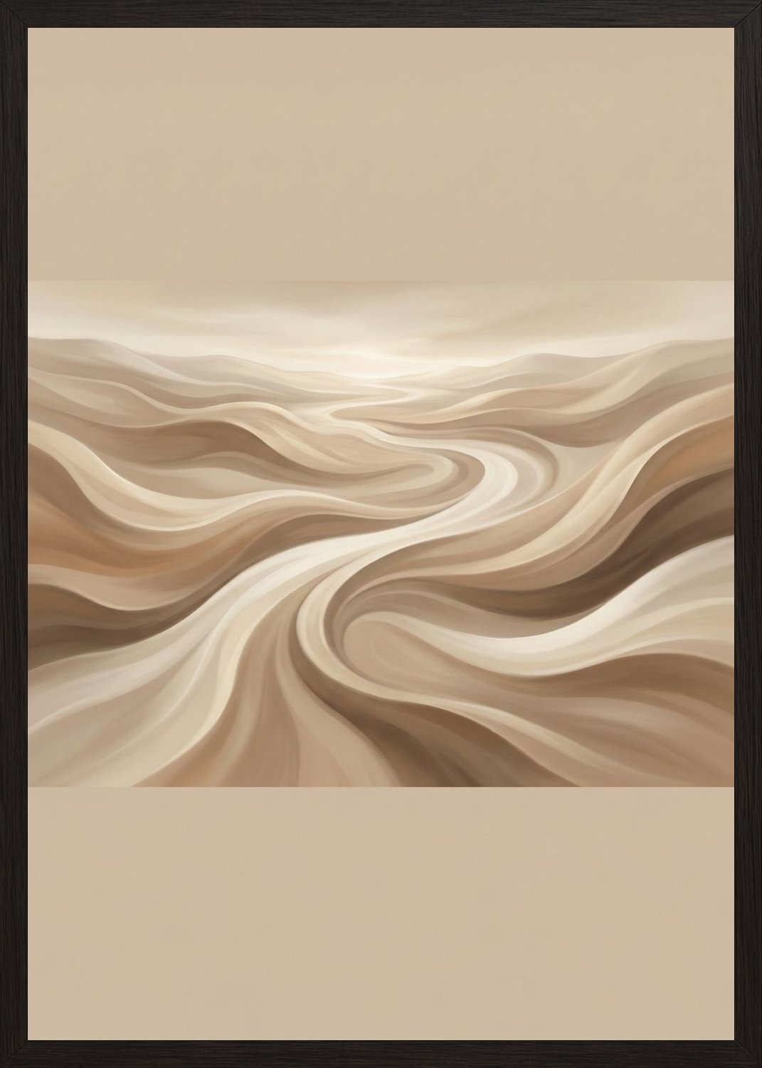 Poster in oak frame