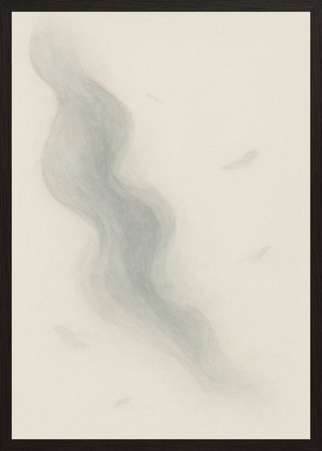 Poster in black frame