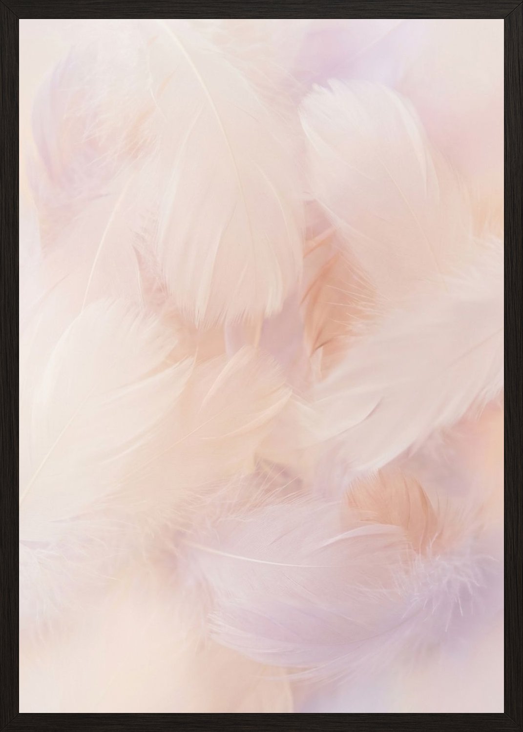 Poster in black frame