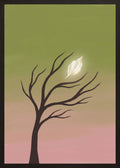 Poster in black frame