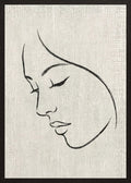 Poster in black frame