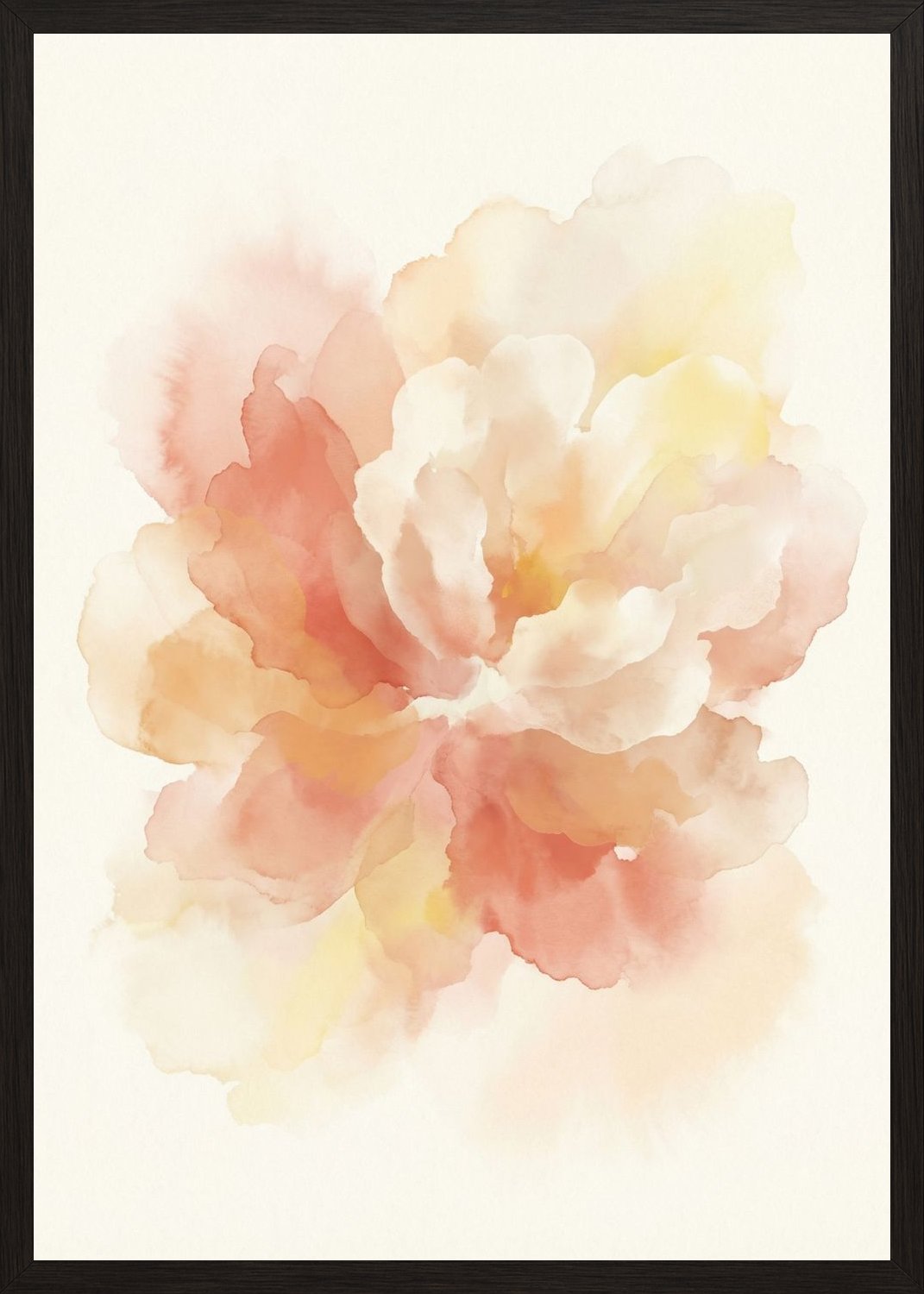 Poster in black frame