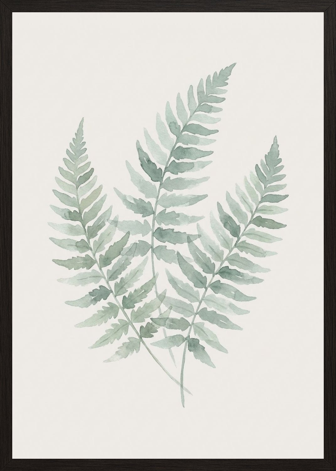 Poster in black frame