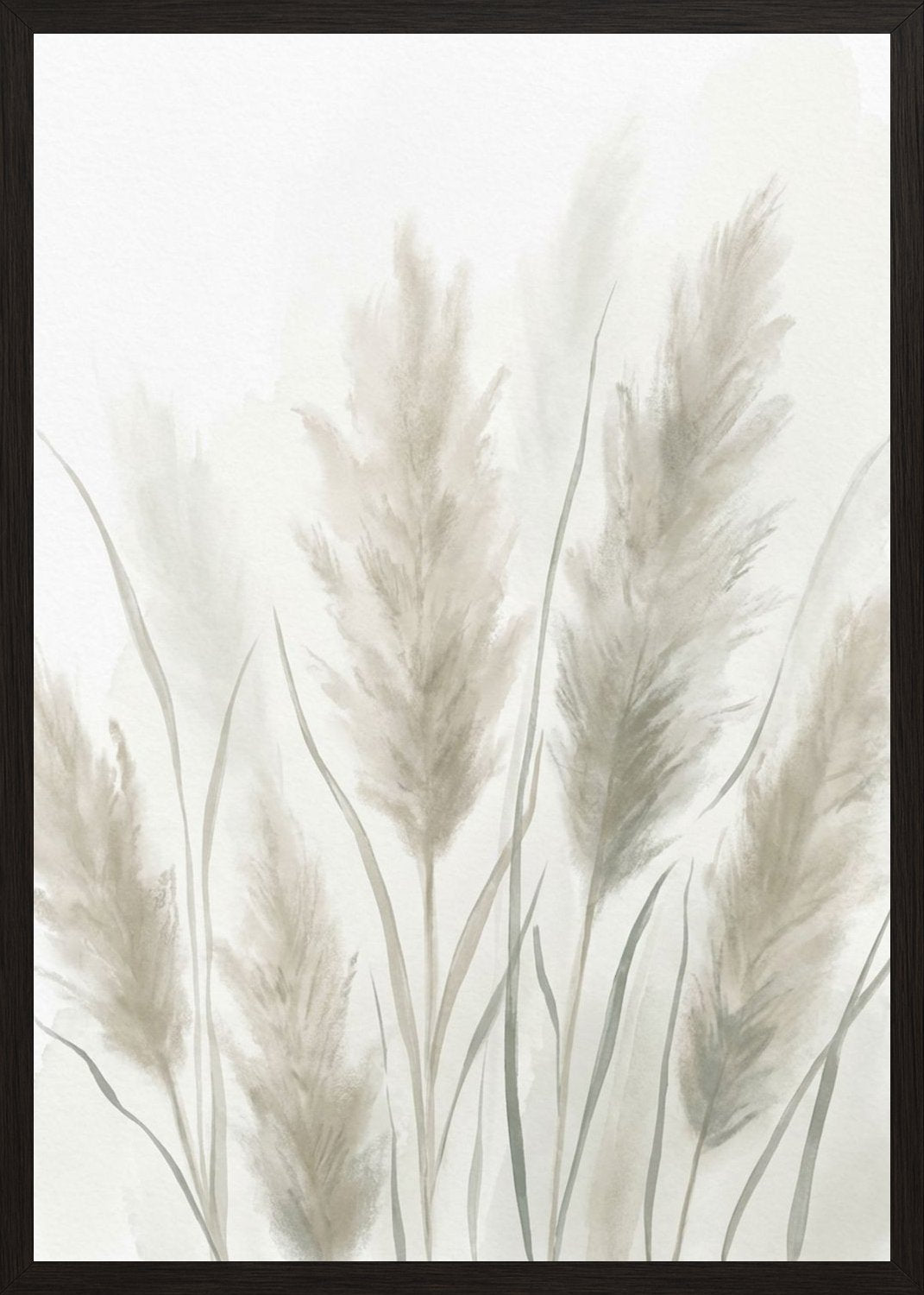 Poster in black frame