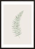 Poster in black frame