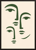 Poster in black frame