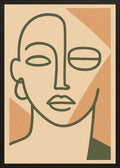 Poster in black frame