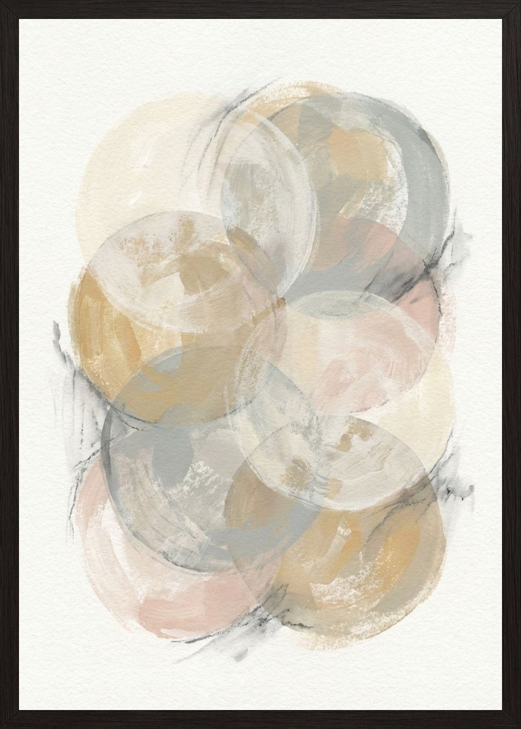 Poster in black frame