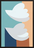 Poster in oak frame