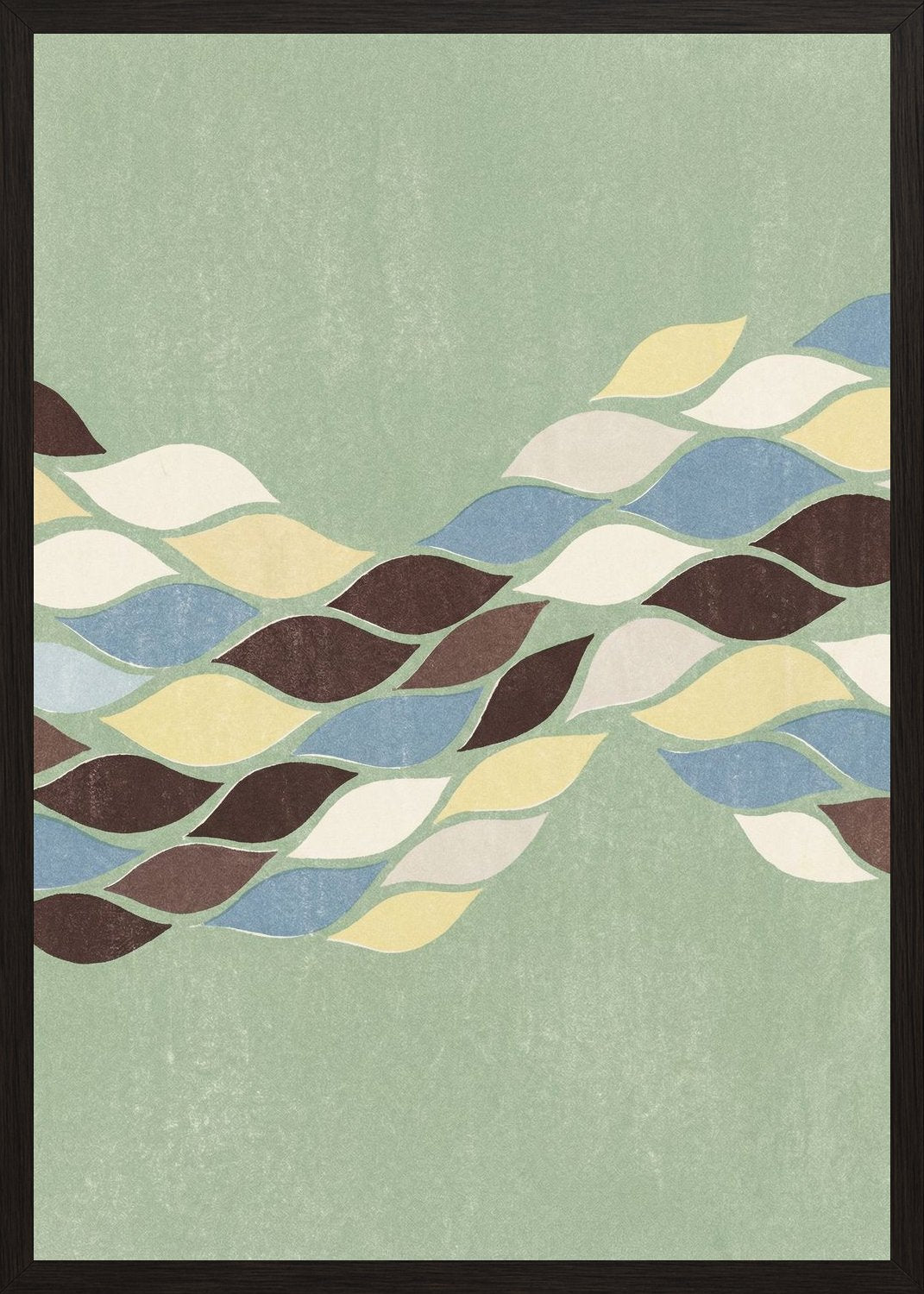 Poster in black frame