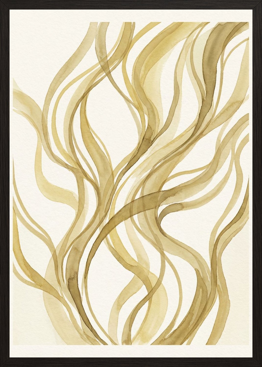 Poster in black frame