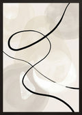 Poster in black frame