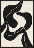 Poster in black frame