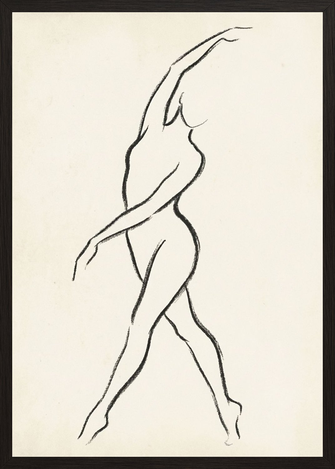 Poster in black frame
