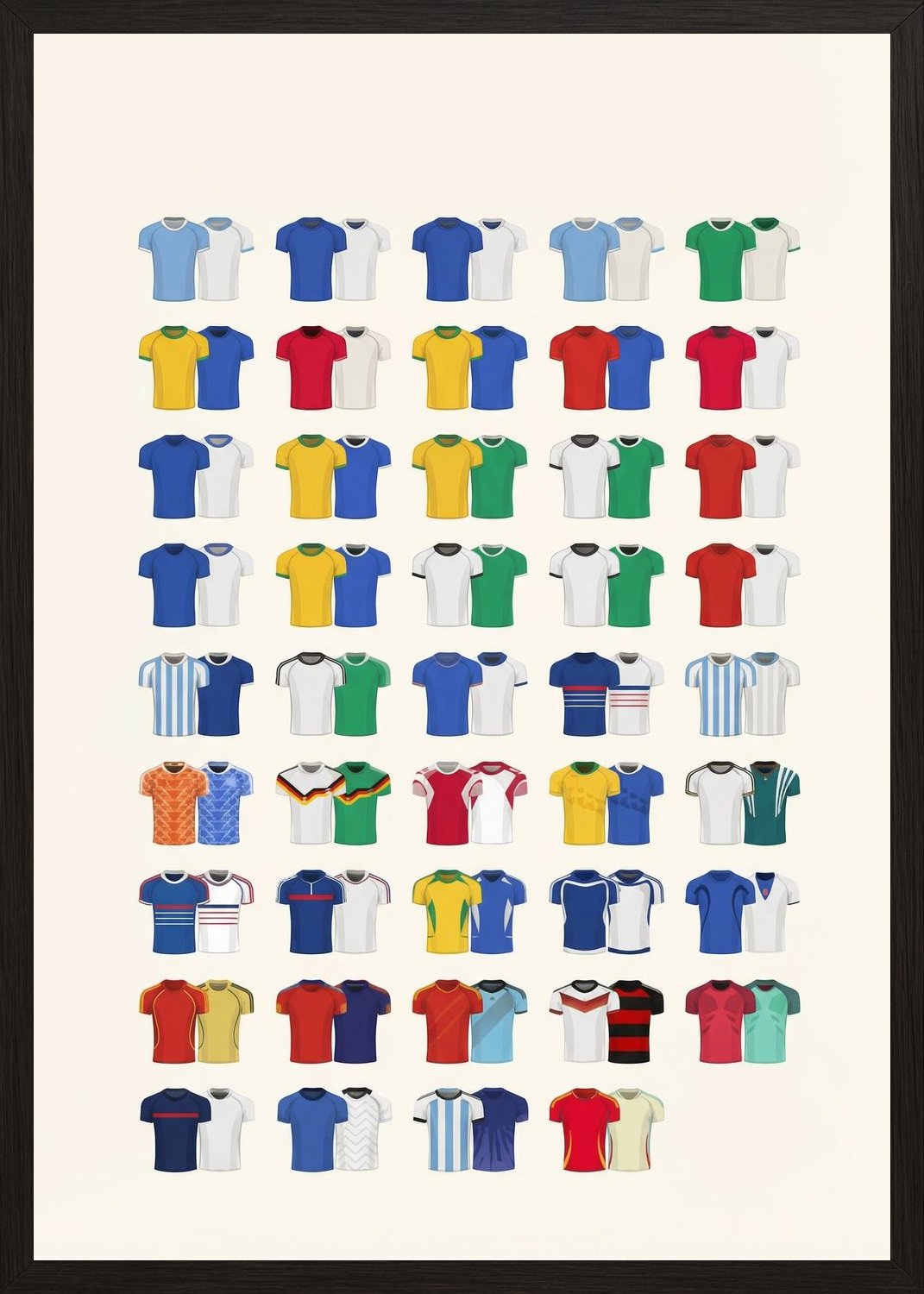 Poster in black frame