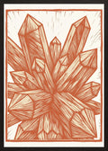 Poster in black frame