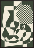 Poster in black frame