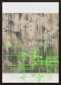 Poster in oak frame