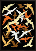 Poster in black frame