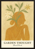 Poster in black frame