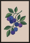 Poster in black frame