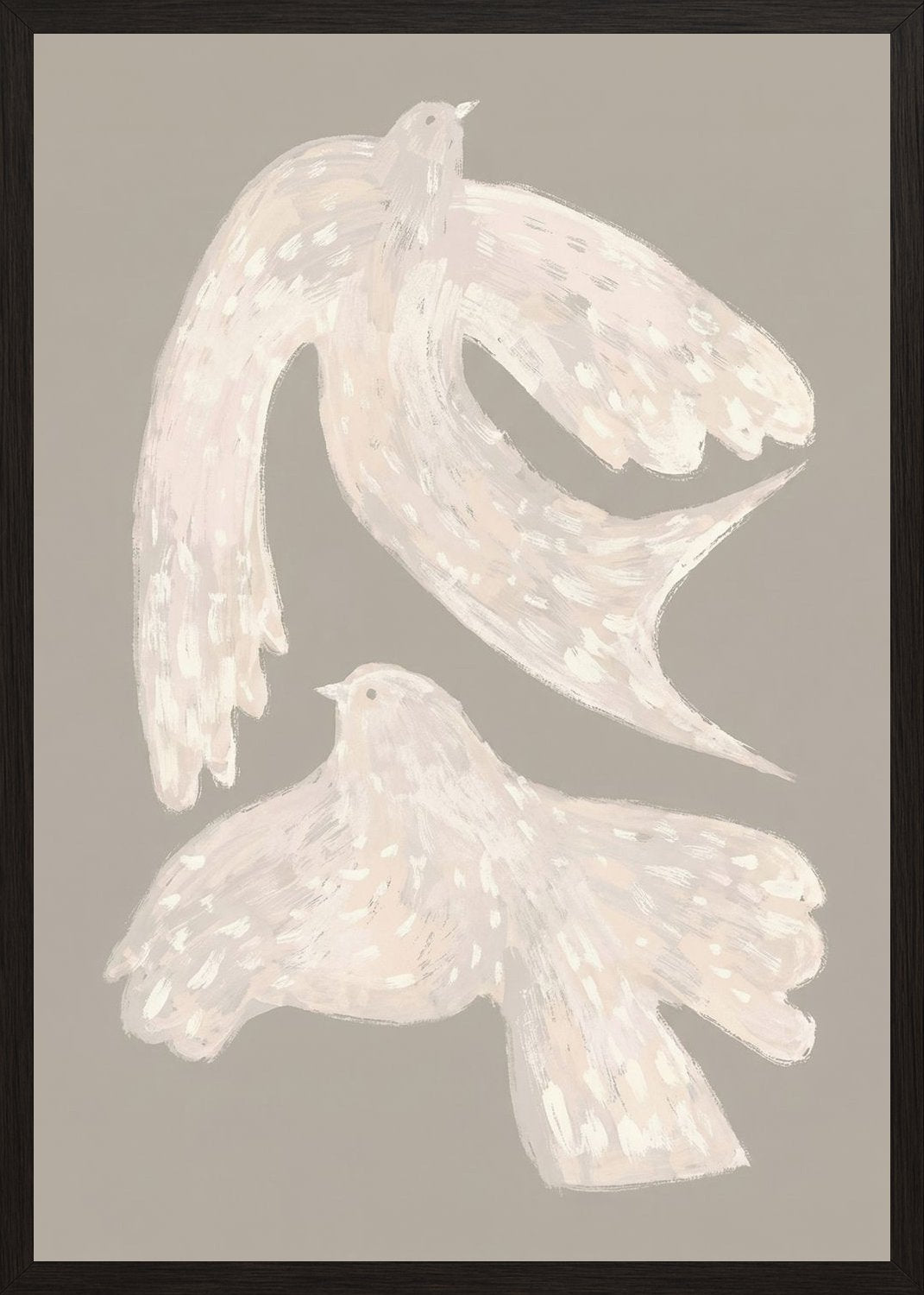 Poster in oak frame