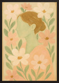 Poster in black frame