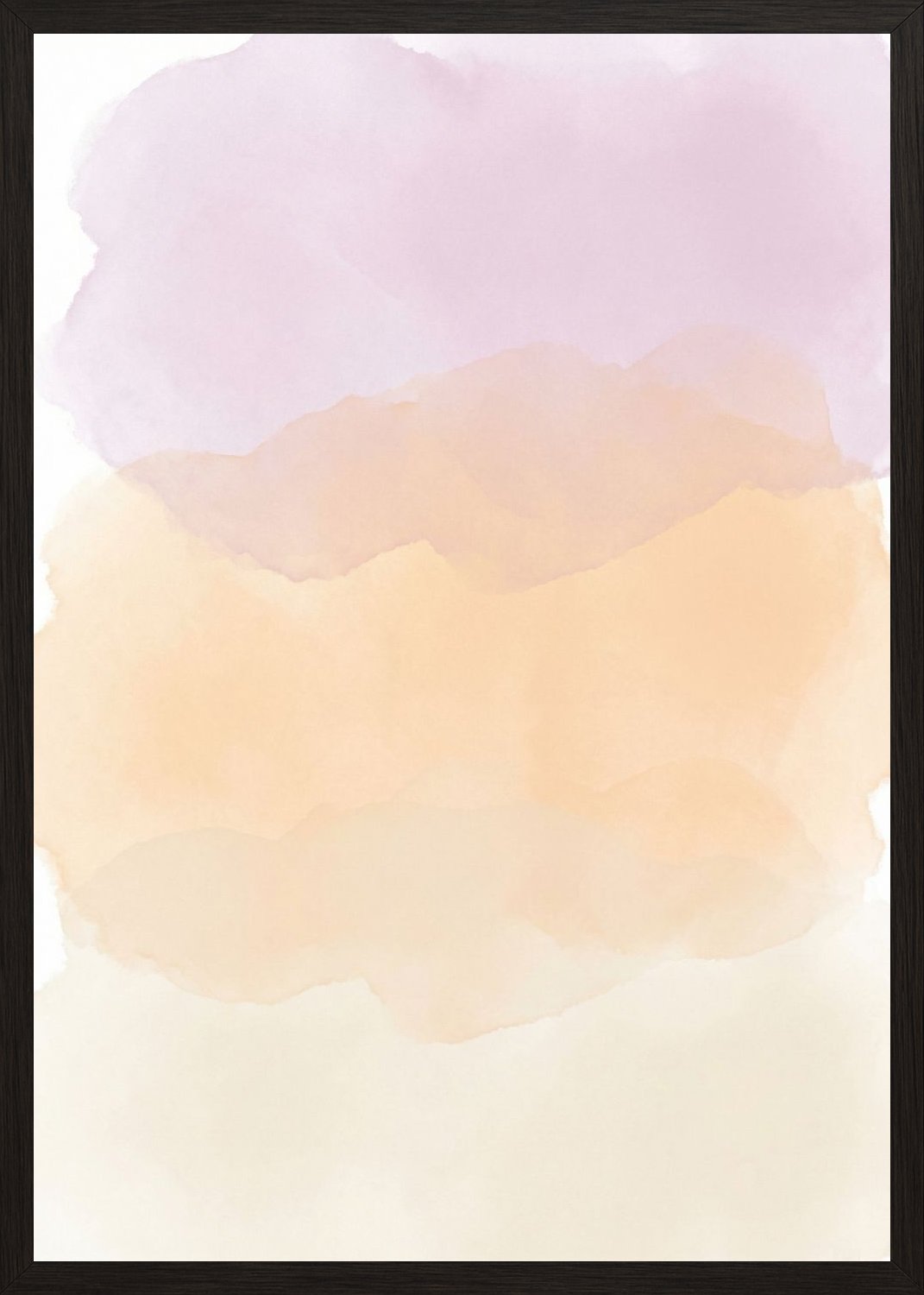 Poster in black frame