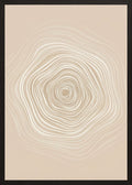 Poster in oak frame