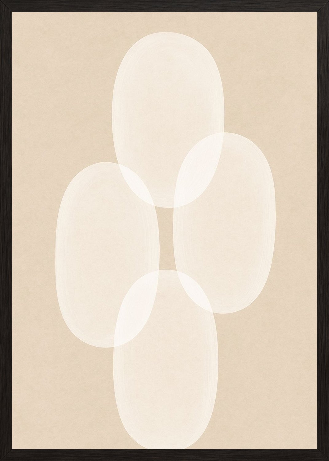 Poster in black frame