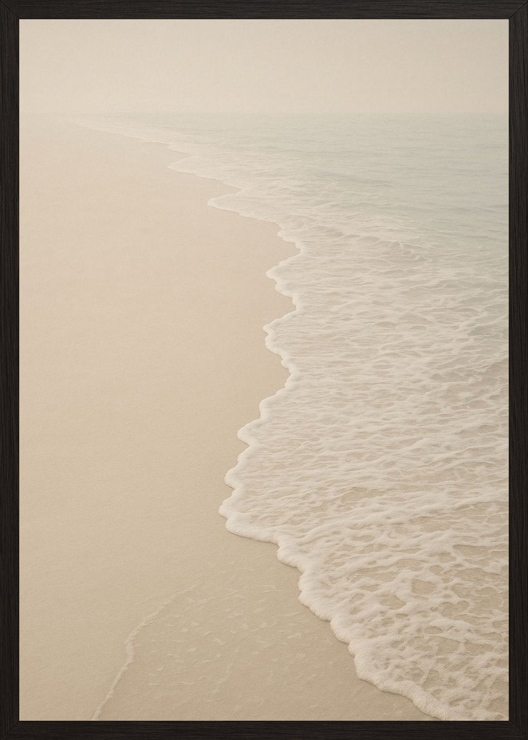 Poster in black frame