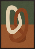 Poster in black frame