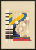 Poster in black frame