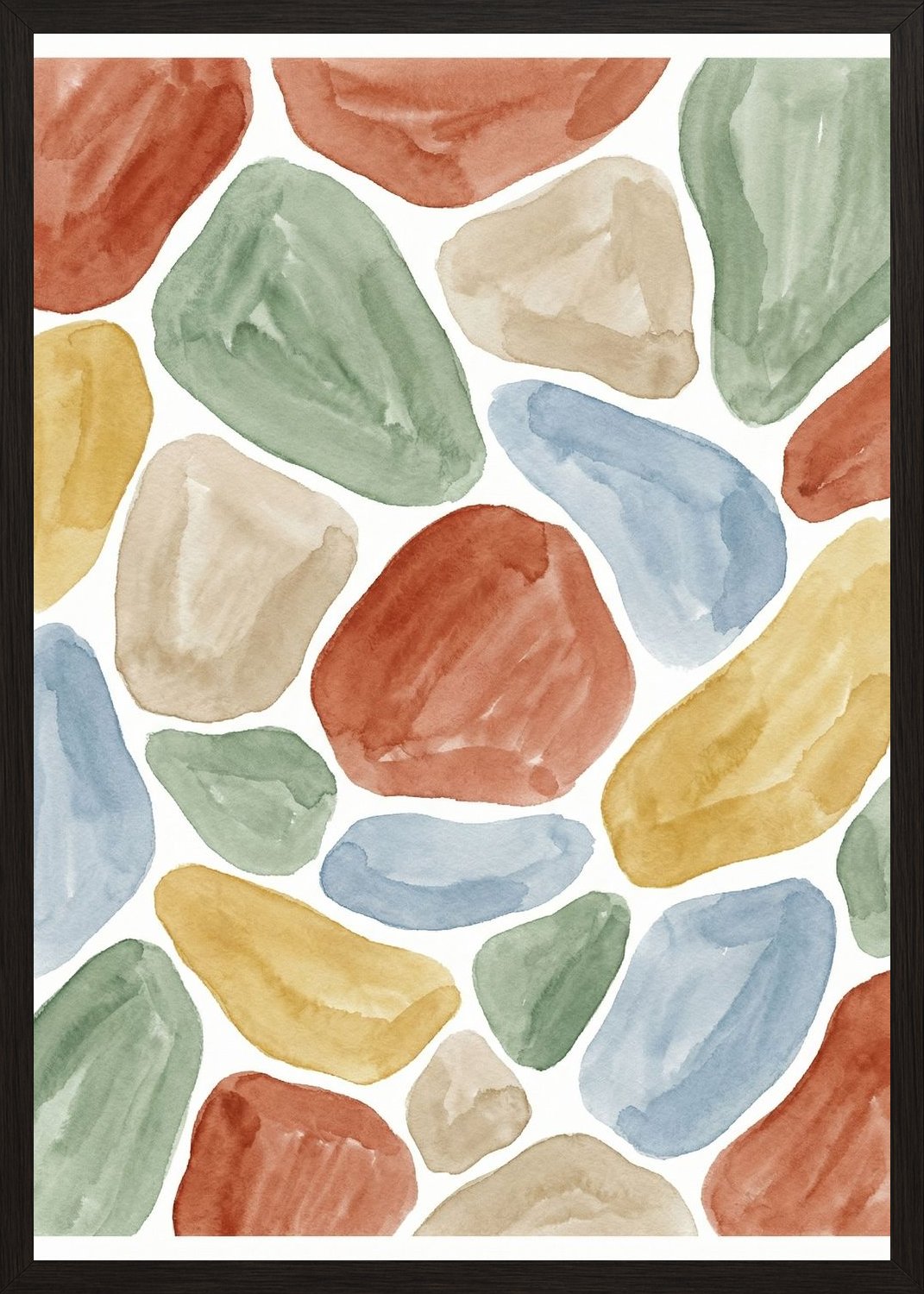 Poster in black frame