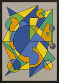 Poster in black frame