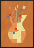 Poster in black frame