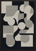 Poster in oak frame