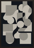 Poster in black frame